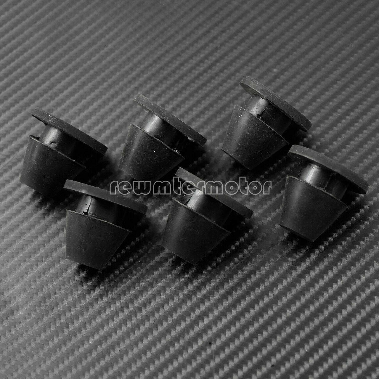 6pcs Rubber Side Cover Grommets Fit For Harley Touring Glide FLTR FLHX 2008-2021 - Moto Life Products