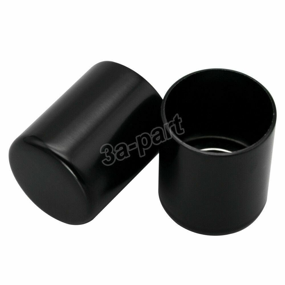 4X Black Docking Hardware Point Covers Fit for Harley Touring Tri Glide 96-21 - Moto Life Products