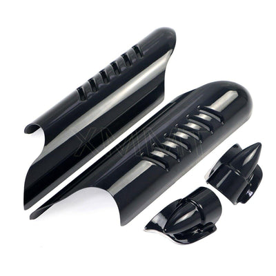 For Harley 00-13 Road King Electra Glide FLHX Fork Lower Leg Deflectors Cover US - Moto Life Products