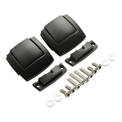 Black Pack Trunk Latches Fit For Harley Tour Pak Touring Road King 1980-2013 12 - Moto Life Products