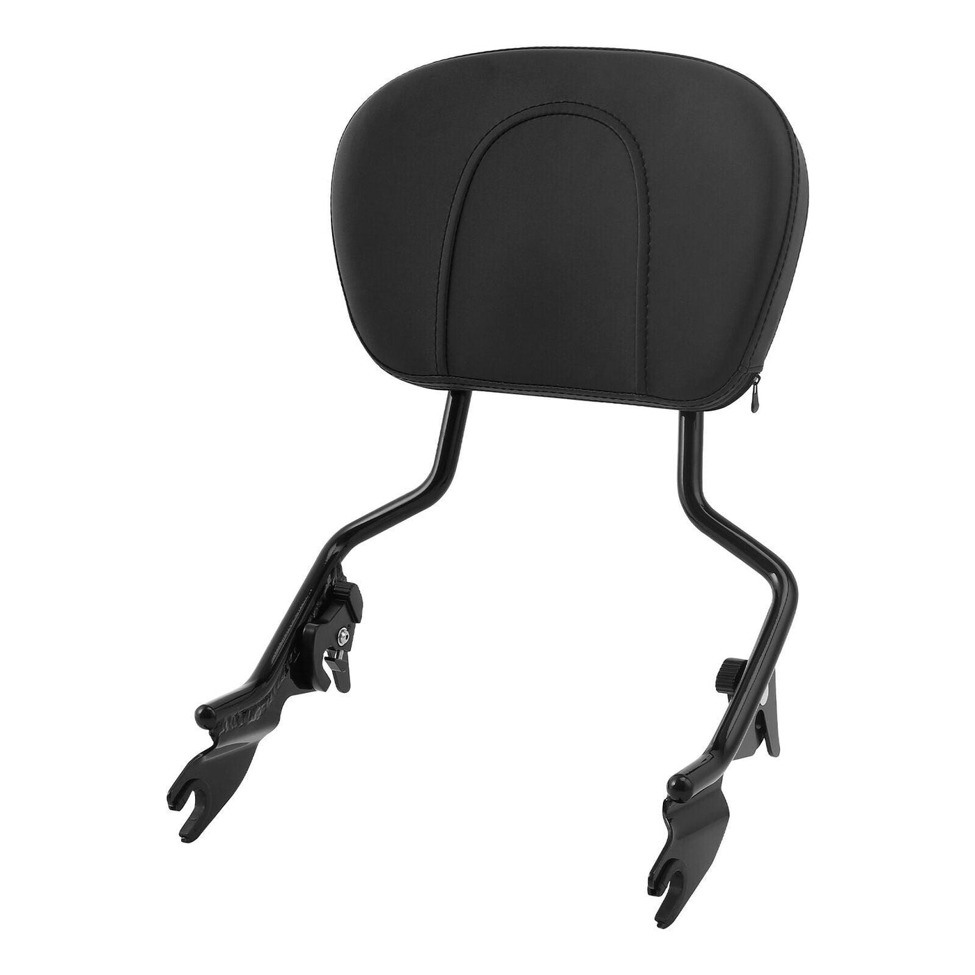 Black Detachable Passenger Backrest Sissy Bar Fit For Harley Electra Glide 09-22 - Moto Life Products