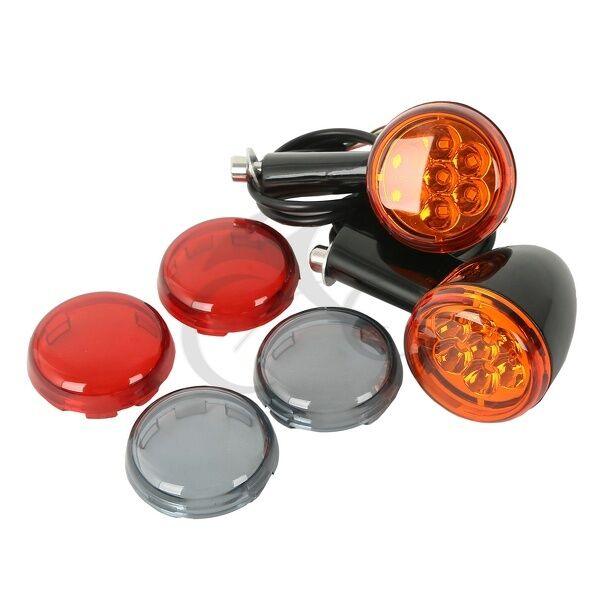 Rear Amber Turn Signal Light Indicator Fit For Harley Sportster XL883 1200 92-UP - Moto Life Products