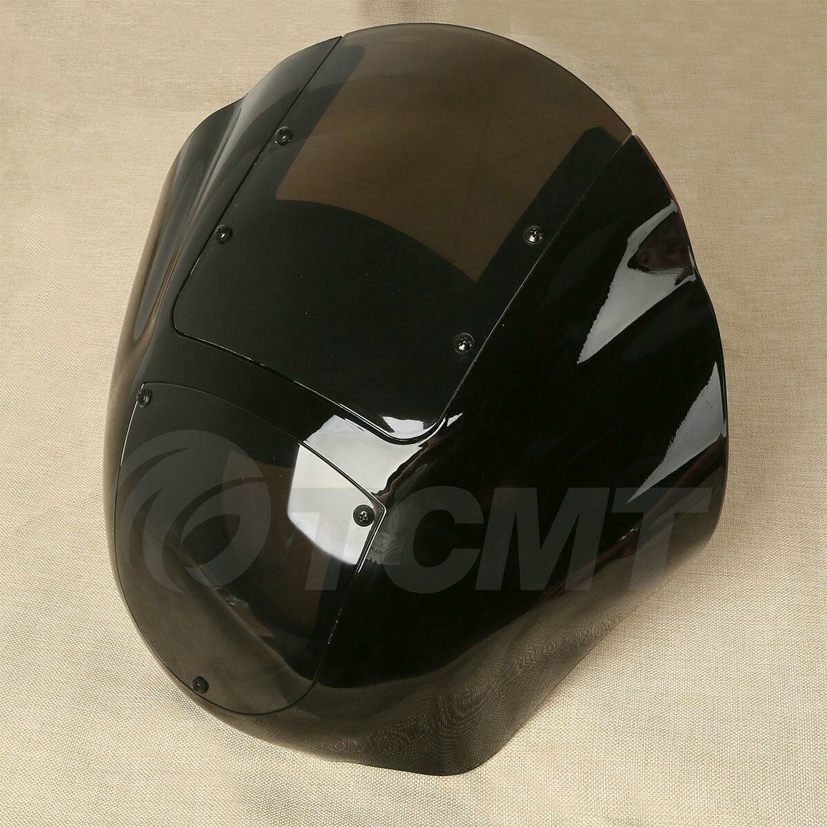 Smoked Quarter Headlight Fairing Windshield For Harley Sportster 883 1200 88-UP - Moto Life Products