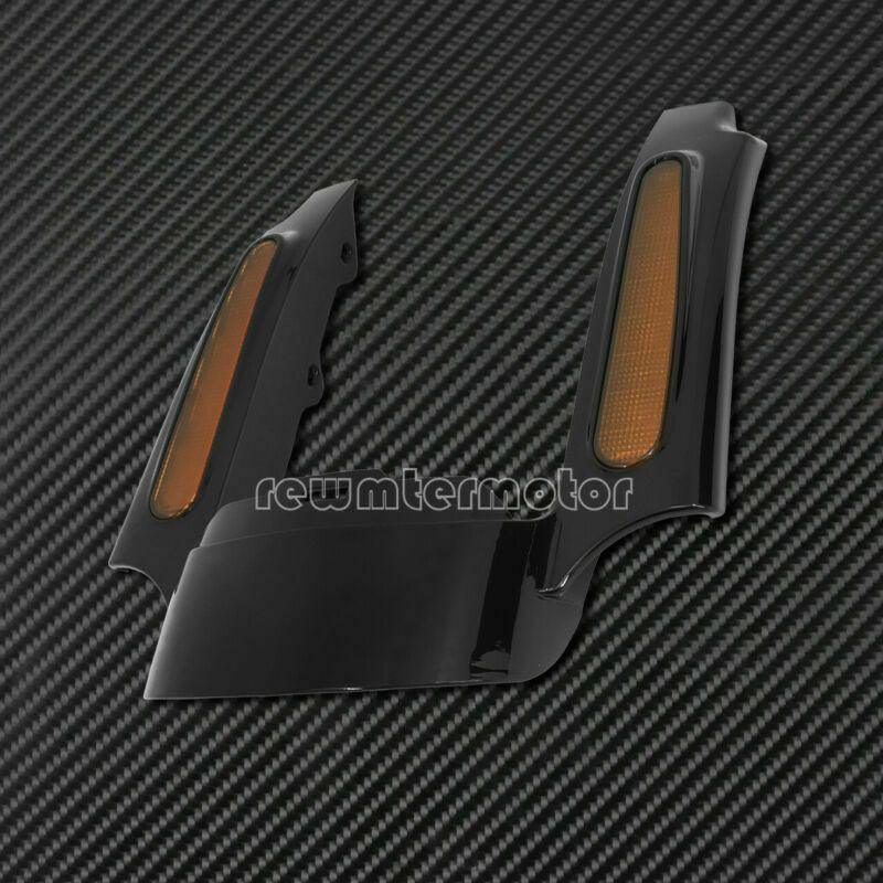 Rear Fender Extension Fascia Turn Signal Orange Fit For Harley Touring 2009-2013 - Moto Life Products