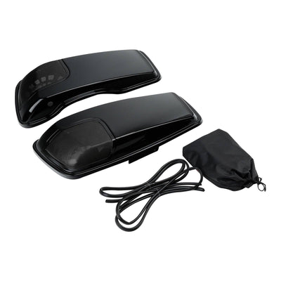 Saddlebag Lids Speaker Cutouts Fit For Harley Touring Road Street Glide 14-22 21 - Moto Life Products