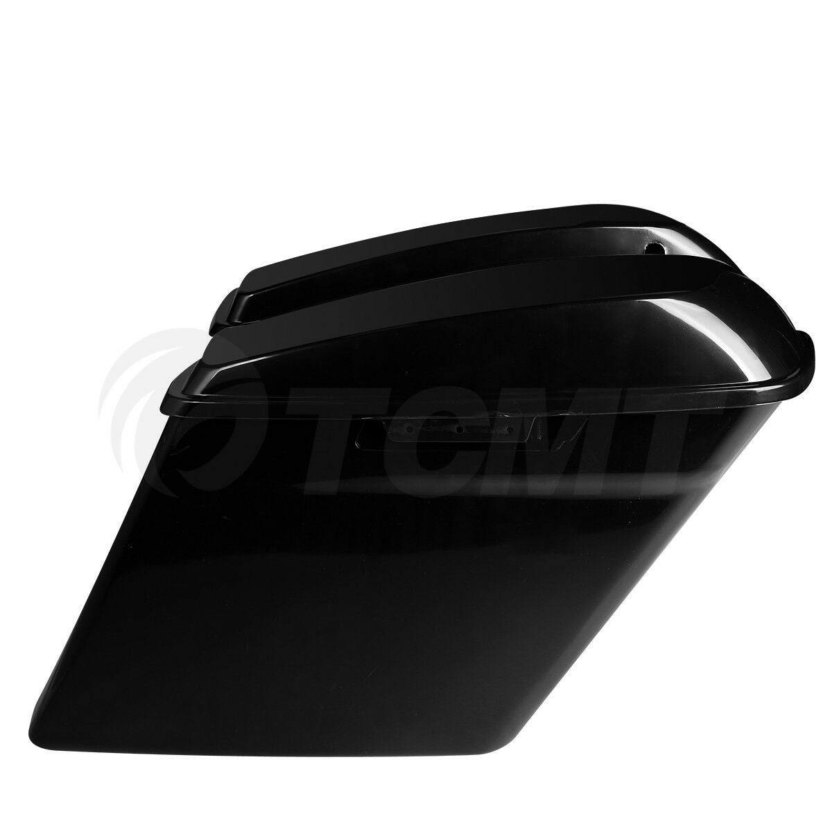Unpainted 5'' Stretched Saddlebags Fit For Harley Touring Road Glide 2014-2022 - Moto Life Products