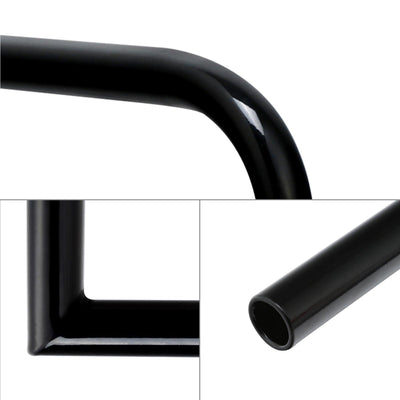 7.48" Rise Z-Bars 1" Handlebars Fit For Harley Sportster XL883 1200 Dyna Black - Moto Life Products