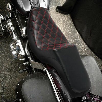 Driver Passenger Seat Fit For Harley Dyna Street Bob FXDB Super Glide 2006-2017 - Moto Life Products