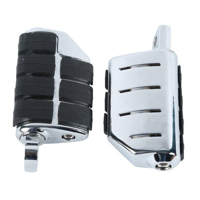 Anti Vibration Lion Paw Foot Rest Pegs For Harley Softail Dyna Touring Chrome - Moto Life Products