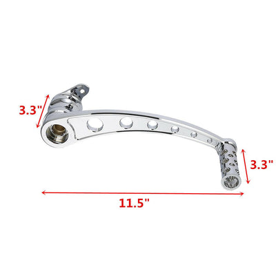 Chrome Shift Lever Brake Arm Fit For Harley Touring Glide 97-07 Softail 1987-17 - Moto Life Products
