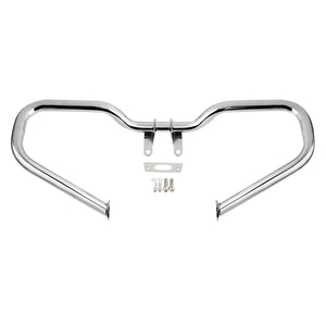 Chrome Chopped Engine Guard Crash Bar Fit For Harley Street Glide Road King 14+ - Moto Life Products