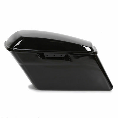 New Black Hard Saddle Bags Trunk For Harley Road King Electra Street Glide 14-UP - Moto Life Products