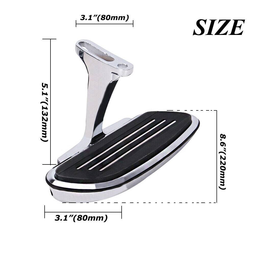 Streamline Passenger Foot Floor board For Harley Touring Road Street Glide 93-Up - Moto Life Products