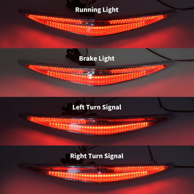 Trunk Luggage Rack LED Running Brake Turn Signal Light Fit For Honda GL1800 2018 - Moto Life Products