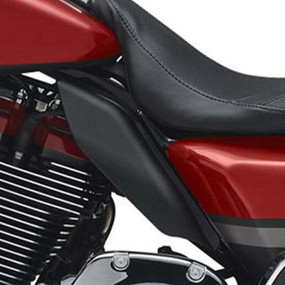 Matte Black Mid-Frame Air Deflectors Fit For Harley Road Electra Glide 2017-2021 - Moto Life Products