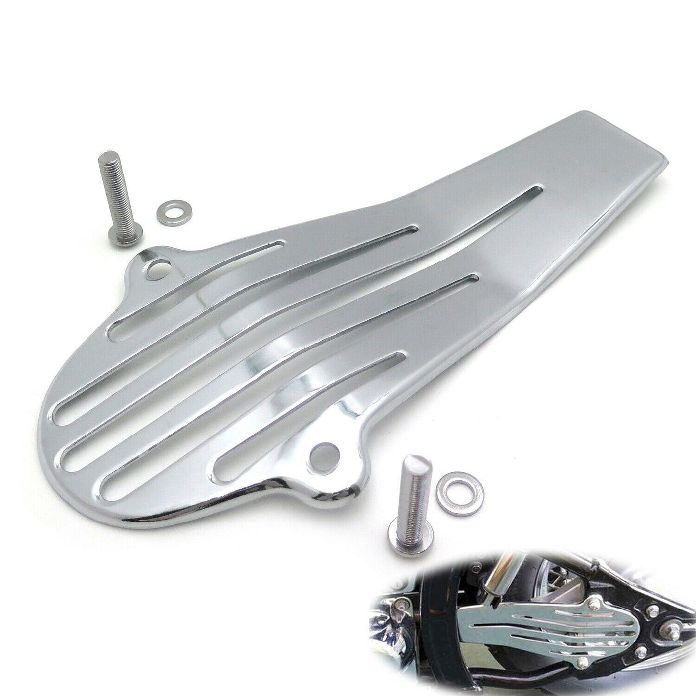 For Yamaha V-Star V STAR 650 1100 Classic Custom Chrome Grille Drive Shaft Cover - Moto Life Products