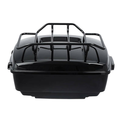 13.7" King Pack Trunk Pad Luggage Rack Fit For Harley Street Road Glide 14-22 19 - Moto Life Products