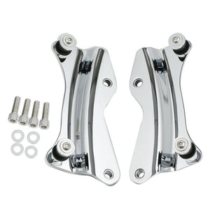 4 Point Docking Hardware Kit Fit For Harley Touring Electra Glide 14-2022 Chrome - Moto Life Products
