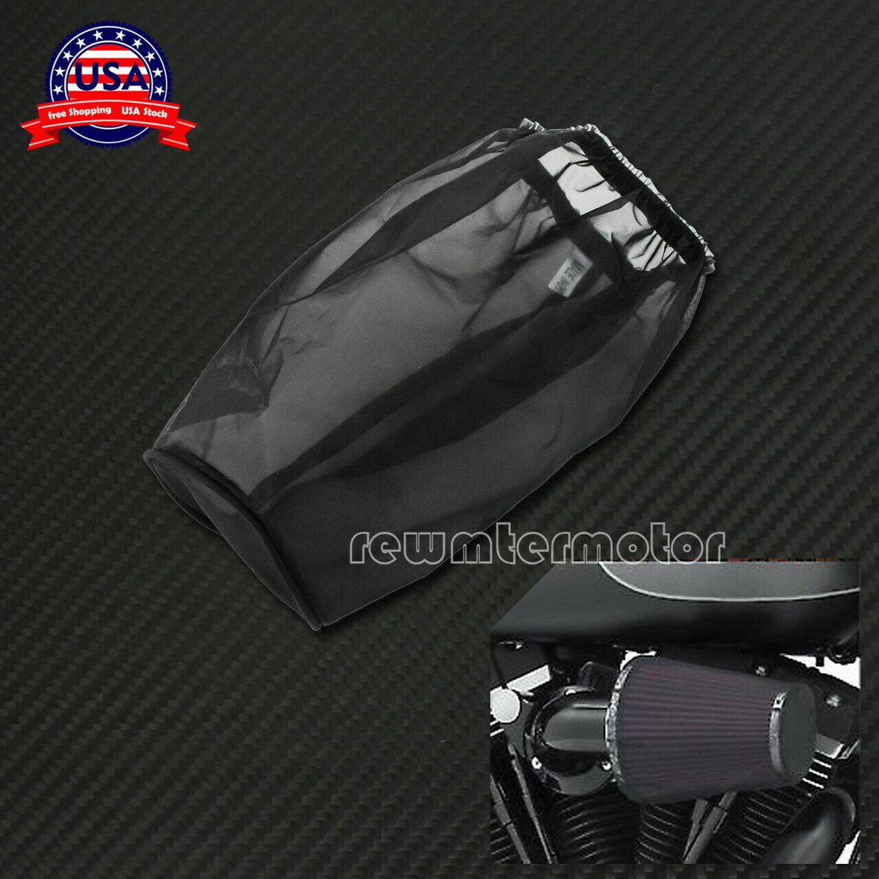 Waterproof Breather Air Filter Cleaner Rain Sock Protective Cover Fit For Harley - Moto Life Products