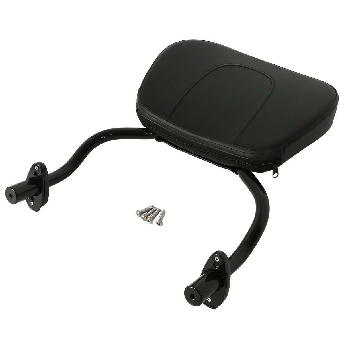 Detachable Sissy Bar Backrest Pad Fit For Harley FLRT Freewheeler 15-21 19 Black - Moto Life Products