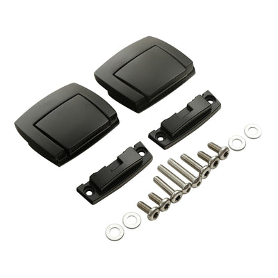 Pack Trunk Latches Fit For Harley Tour Pack Electra Street Glide 1980-2013 Black - Moto Life Products