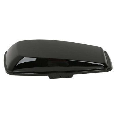Painted Black Hard SaddleBags Lids Fit For Harley Touring Electra Glide 14-22 - Moto Life Products