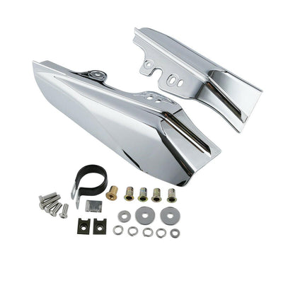 Chrome Mid-Frame Air Deflectors Fit For Harley Touring Electra Glide 2001-2008 - Moto Life Products