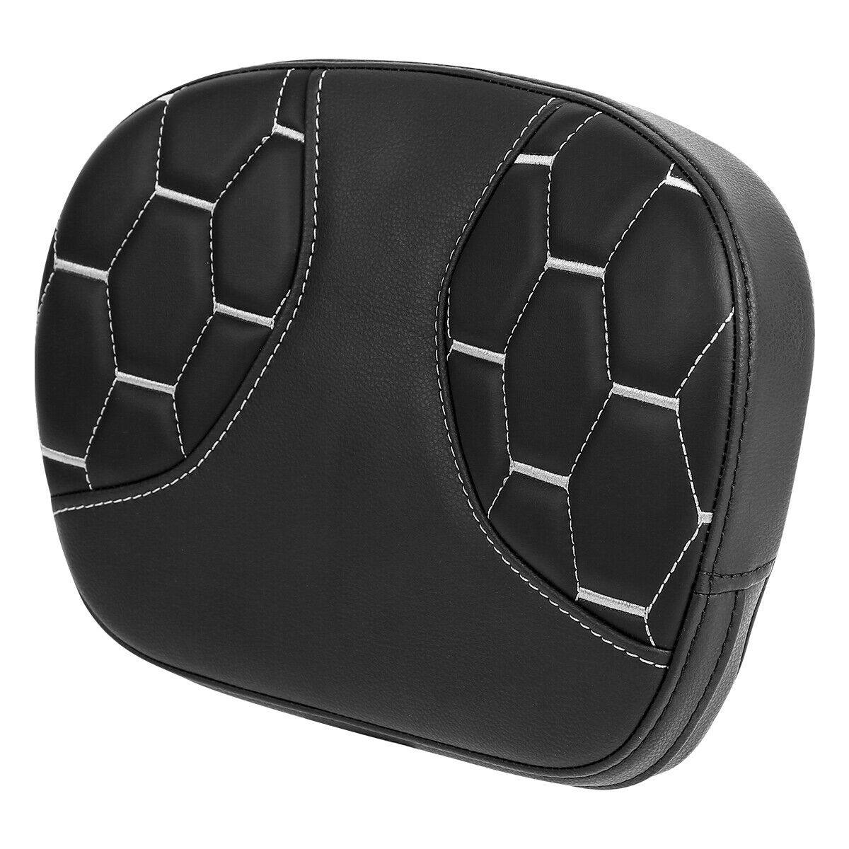 Sissy Bar Passenger Backrest Pad Fit For Harley Touring Electra Glide Softail - Moto Life Products