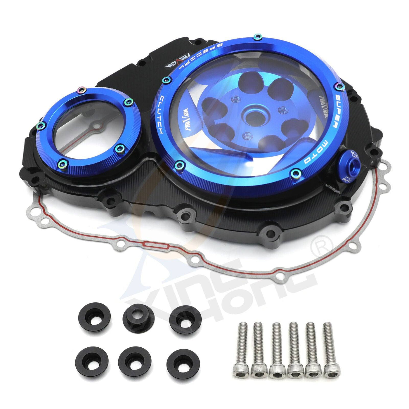 See Through Engine Clutch Cover W Gasket For Suzuki 2006 2020 GSXR 600 Moto Life Products