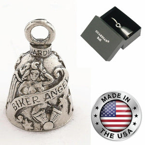 Biker Angel Guardian® bell WITH GIFT BOX Motorcycle FITS Harley - Moto Life Products