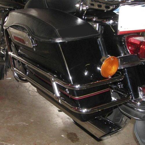 Hard Saddlebags Guard Mount Bracket Fit For Harley Touring Road King 1997-2008 - Moto Life Products