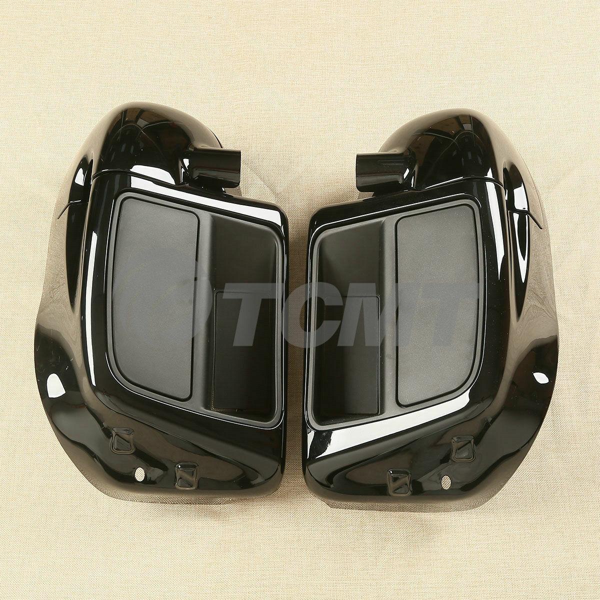 Lower Vented Fairing W/ 6.5" Speaker Box Pod Fit For Harley Touring Glide 14-22 - Moto Life Products