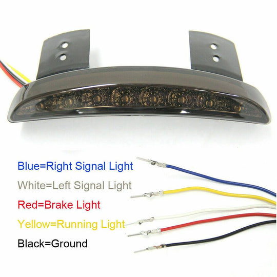 Motorcycle LED Bullet Turn Signal Tail Lights For Honda Shadow ACE 750 1100 Aero - View #8