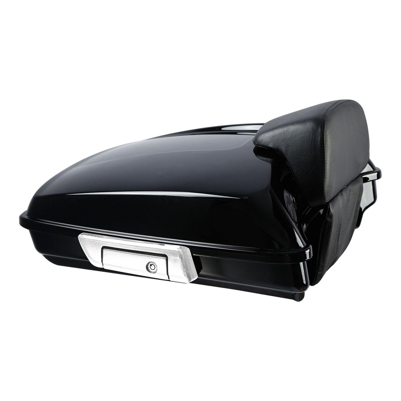5.5" Razor Pack Trunk Backrest W/ Rack Fit For Harley Tour Pak Touring 2014-2022 - Moto Life Products