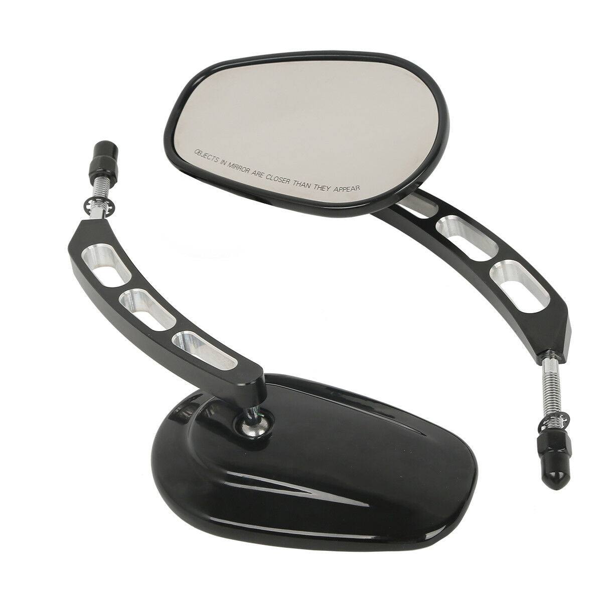 🔥 8mm Rear View Side Mirrors Fit For Harley Road Glide King Street Bob 11-16 15 - Moto Life Products
