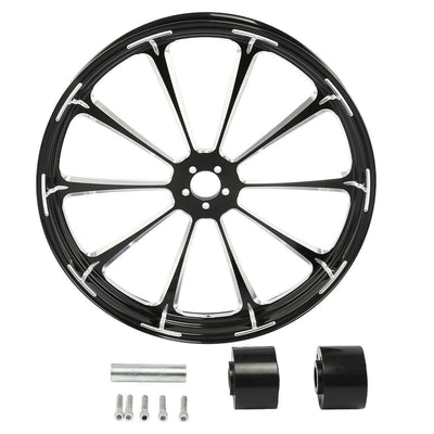 26''X3.5'' Wheel Rim Dual Disc wheel Hub Fit For Harley Electra Road Glide 08-21 - Moto Life Products