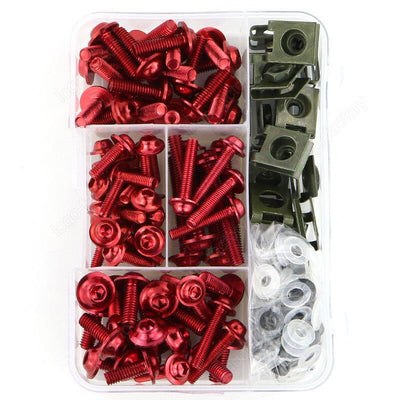 Fit For Suzuki GSX1300R SV650 GSXR600 GSXR750 Complete Fairing Screws Bolts Kit - Moto Life Products