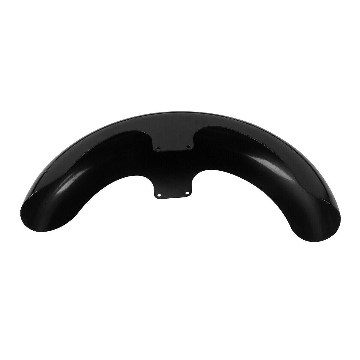 Black 21" Wrap Front Fender Baggers Fit For Harley Road Electra Glide 1997-2013 - Moto Life Products