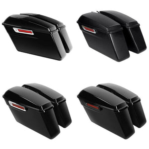 Hard Saddlebags Saddle Bags Fit For Harley Touring Electra Road Glide 2014-2022 - Moto Life Products