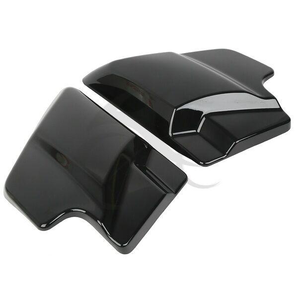 Black ABS Side Cover Panel Fit For Harley Touring Street Road Glide 2009-2022 19 - Moto Life Products