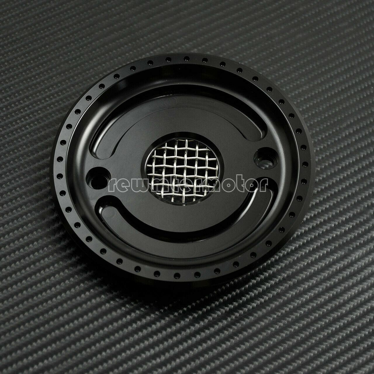 Front Pulley Cover Fit For Harley Sportster 883 2004-2015 2016 2017 Gloss Black - Moto Life Products