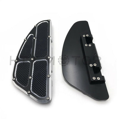 Rear Passenger Foot Pegs Floor Board Black For Harley Touring 1993-2017 - Moto Life Products