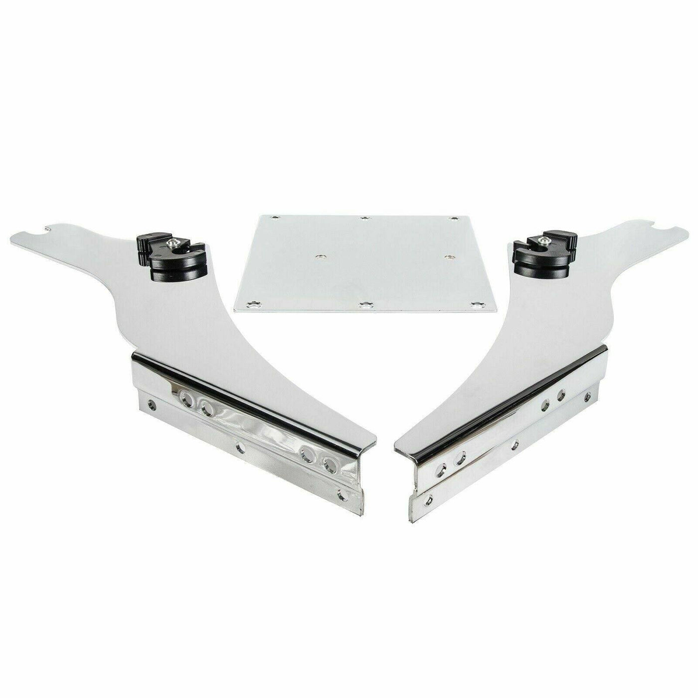 Tour Pak Trunk Mount Two-up Rack For Harley 97-08 touring Chrome Pack - Moto Life Products