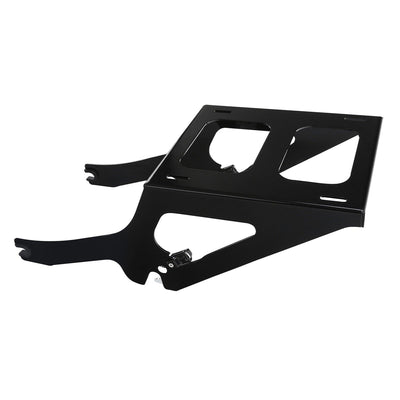 2-Up Mounting Rack Fit For Harley Deluxe FLDE Heritage Classic 18+ Black/Chrome - Moto Life Products