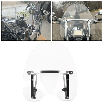 Motorcycle Windshield Windscreen for Harley Sportster Dyna Softail XL883 1200 - Moto Life Products