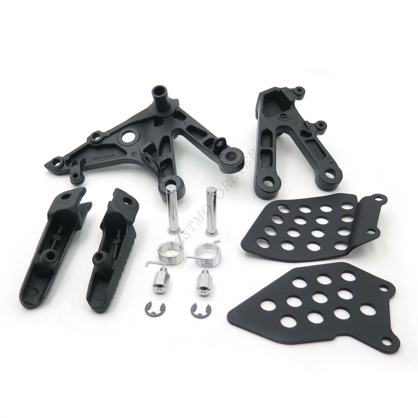 Black Front Rider Foot Pegs Bracket Fit For Honda Cbr600Rr Rr 2007 2008-2014 - Moto Life Products