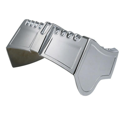 Motor Chrome Oil Cooler Cover Trim Fit For Harley Touring Road King Glide 17-21 - Moto Life Products