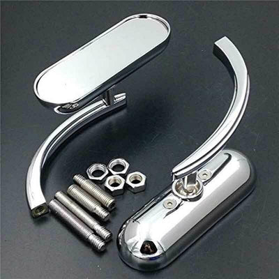 For Harley Davidson Dyna Iron 883 Road Glide Chrome Motorcycle Rearview Mirrors - Moto Life Products