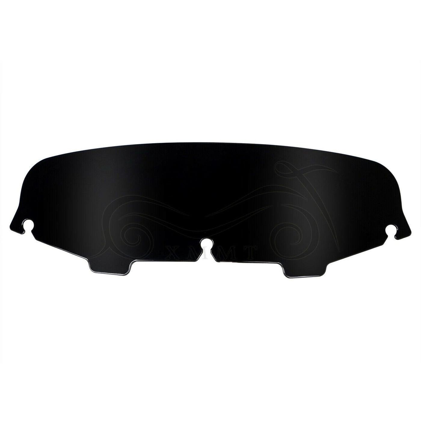 Motorcycle 5" Black Windsheild Windscreen  Fit For Harley Touring Electra Glide - Moto Life Products