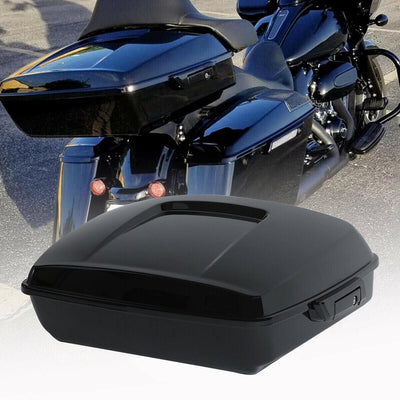 Chopped Pack Trunk Pad W/ 2-up Rack Fit For Harley Tour Pak Electra Glide 97-08 - Moto Life Products